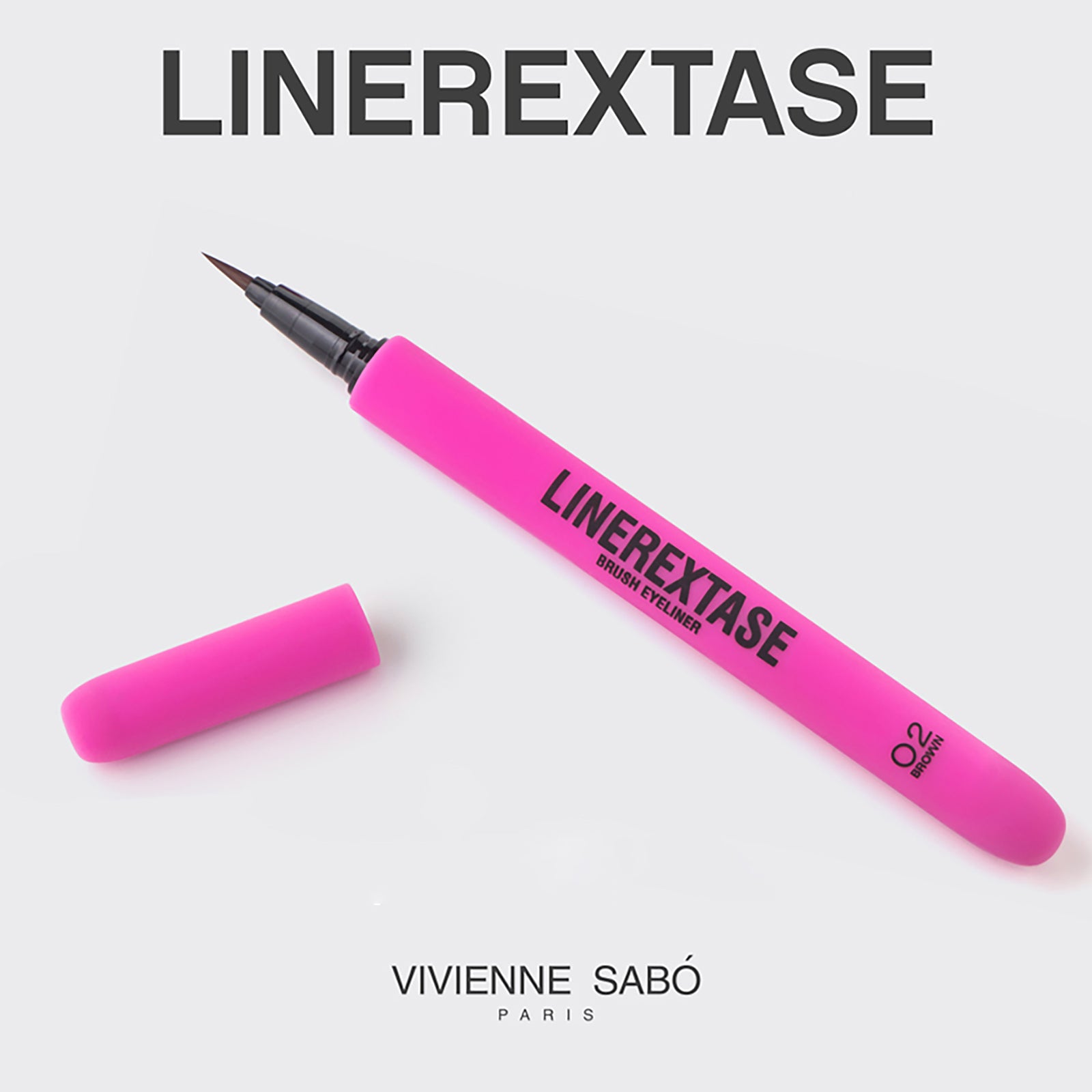 Водоустойчива очна линия писалка за съблазнителен поглед Linerextase Vivienne Sabo Eyeliner pen