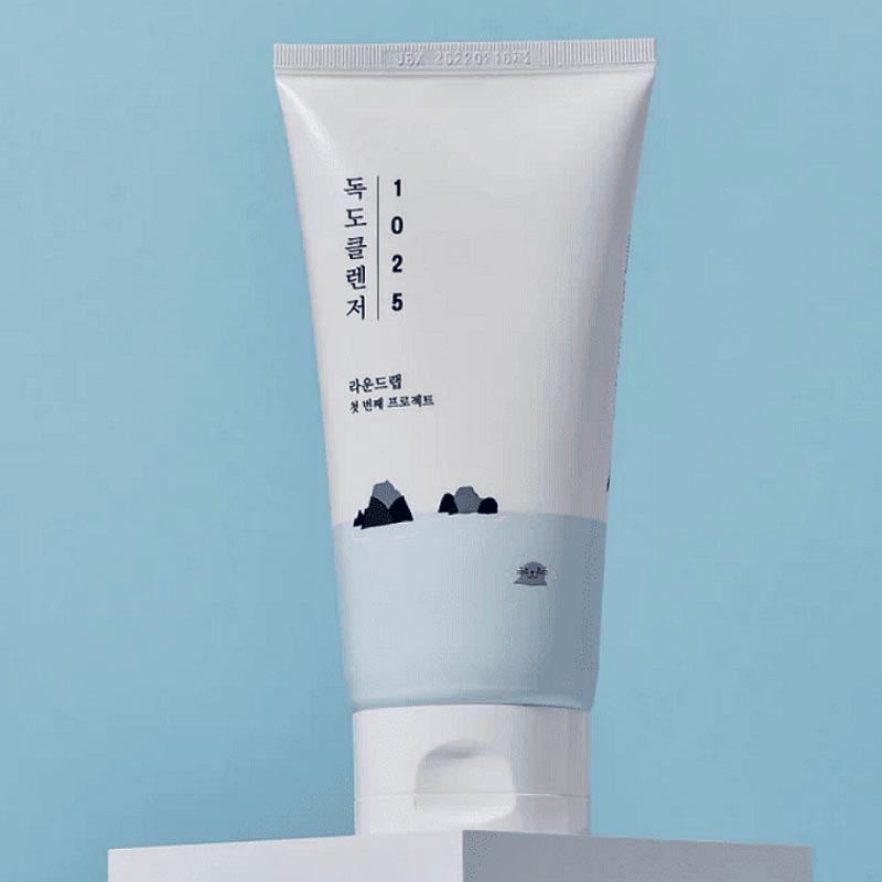 Почистваща пяна за лице с морска вода ROUND LAB 1025 Dokdo Cleanser
