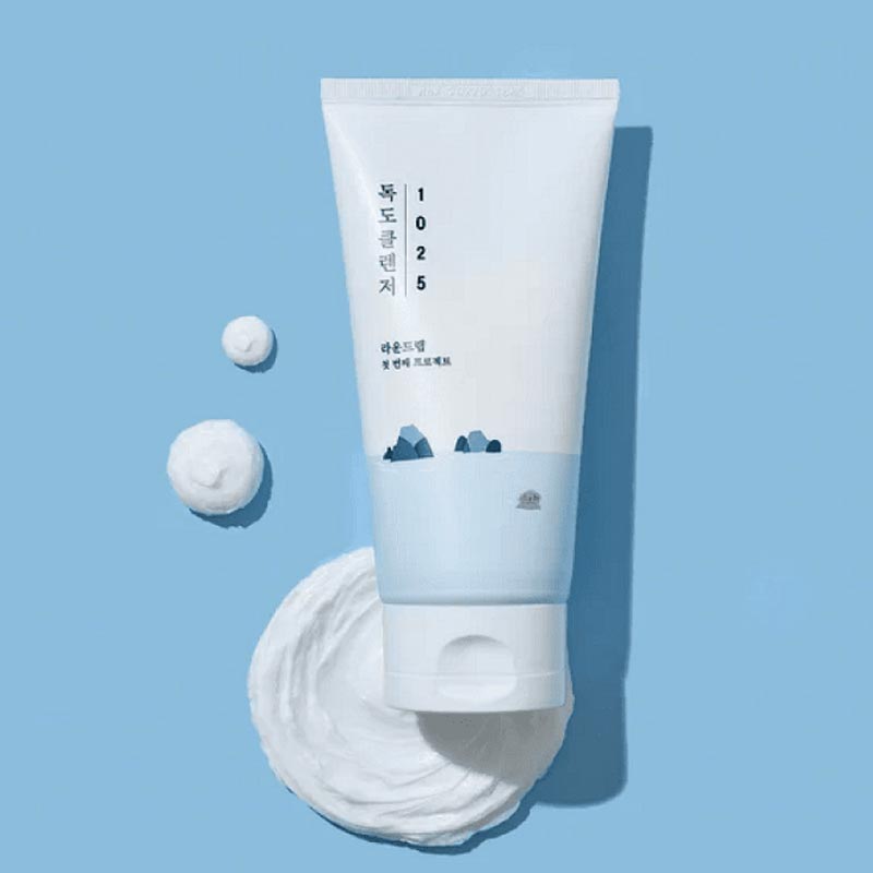Почистваща пяна за лице с морска вода ROUND LAB 1025 Dokdo Cleanser