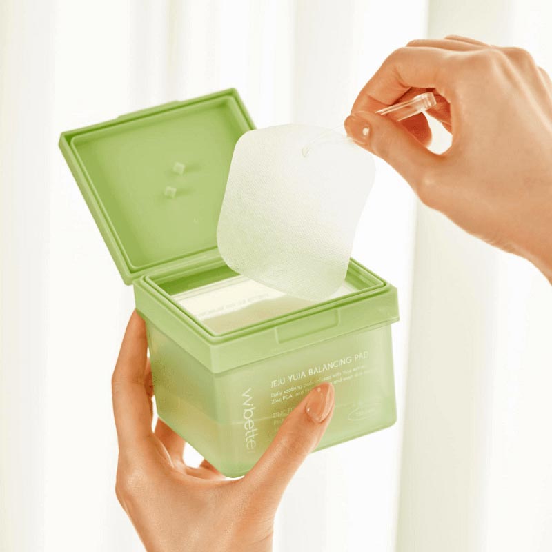 Балансиращи тонер падове с РНА киселини VVBETTER Jeju Yuja Balancing Pads