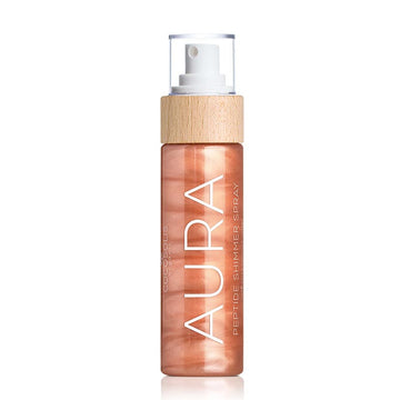 Блестящ спрей с пептиди COCOSOLIS AURA Peptide Shimmer Spray