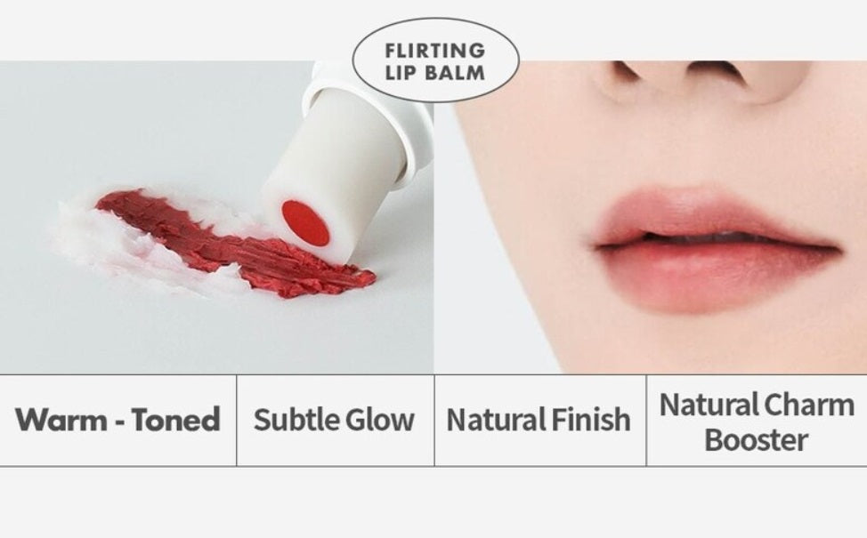 Унисекс Топящ се балсам за изглаждане на цвета на устните Swagger Flirting Lip Balm