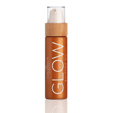 Подхранващо масло с бляскави частици COCOSOLIS GLOW Shimmer Oil