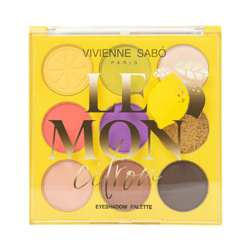 Палитра сенки за очи 9 цвята LEMON CITRON Vivienne Sabo