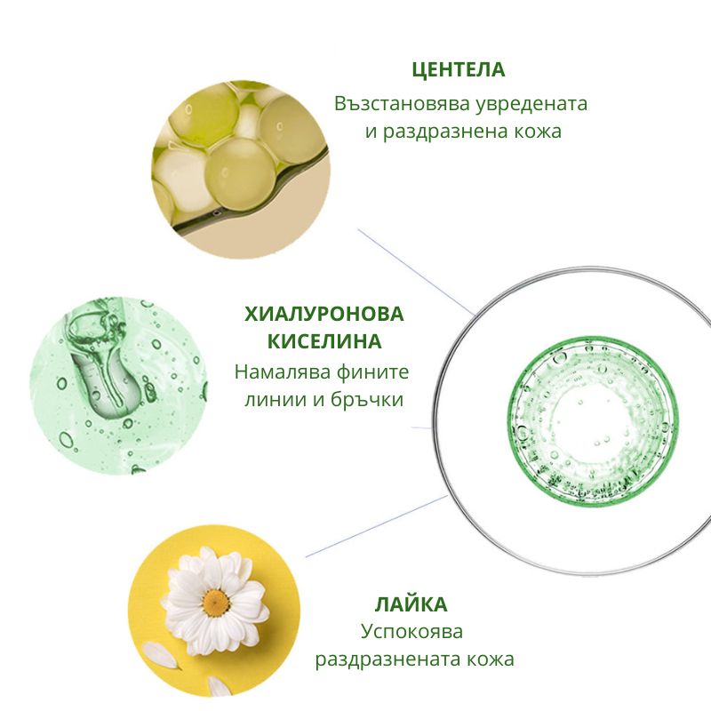 Успокояваща маска за лице с Центела OOTD Cica Soothing Mask