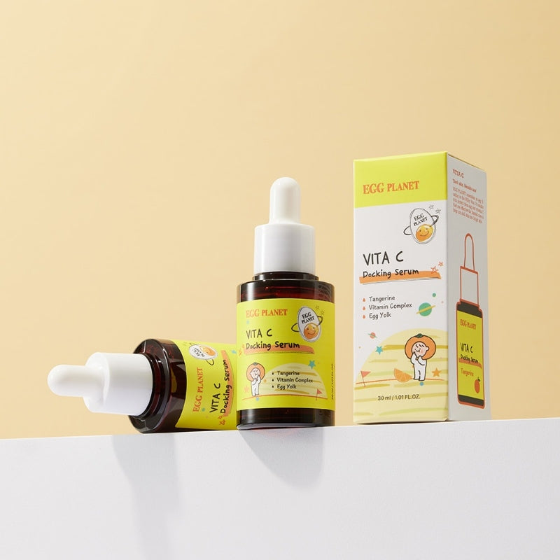 Витамин C Озаряващ Ампулен Серум Doori Egg Planet Vita C Docking Serum
