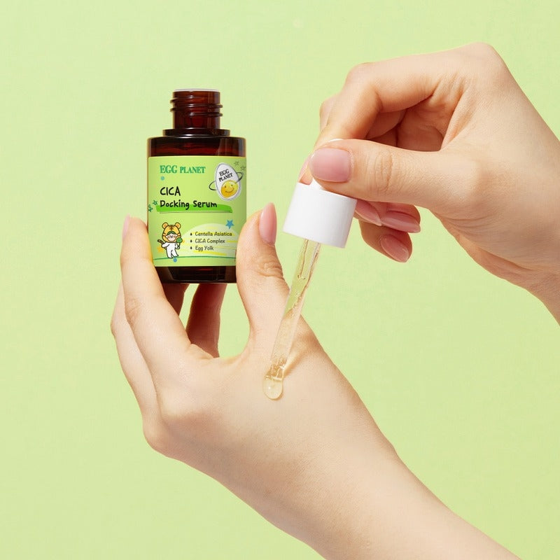 Центела Азиатика Успокояващ Ампулен Серум Doori Egg Planet Cica Docking Serum