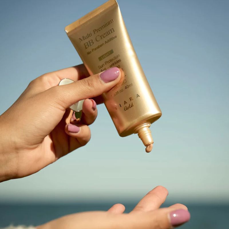 BB крем за сияйна кожа с SPF50+ Multi Premium GOLD LINE Tiara Gold
