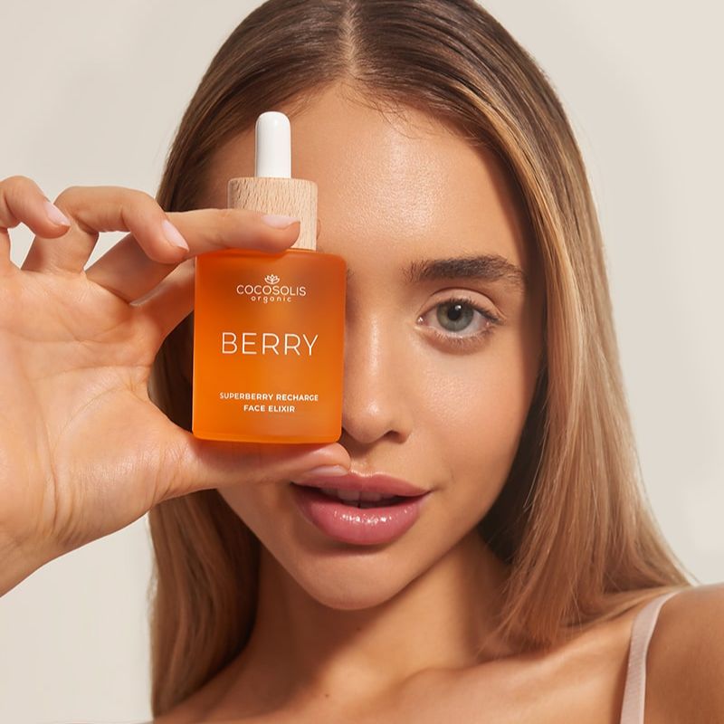 Ревитализиращ серум-еликсир за лице COCOSOLIS BERRY Superberry Recharge Face Elixir