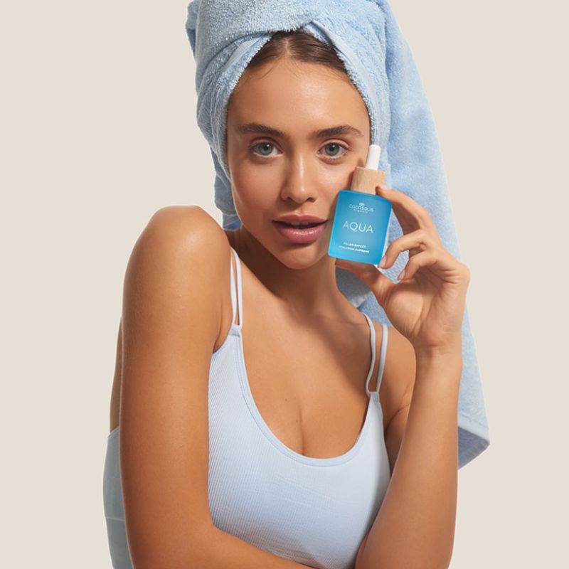 Серум за лице с филър ефект COCOSOLIS AQUA Filler-Effect Hyaluron Supreme