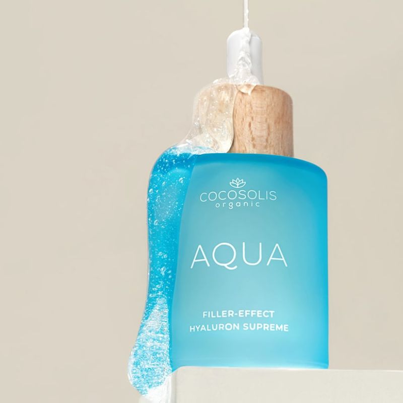Серум за лице с филър ефект COCOSOLIS AQUA Filler-Effect Hyaluron Supreme