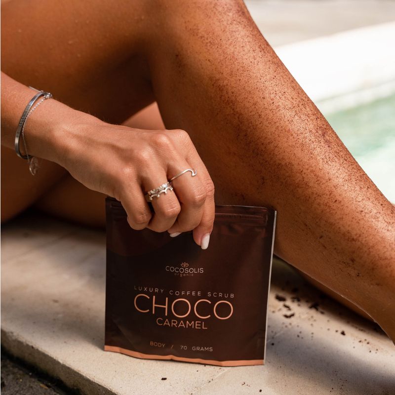 Пакет Натурален био скраб за лице и тяло COCOSOLIS Luxury Coffee Scrub BOX