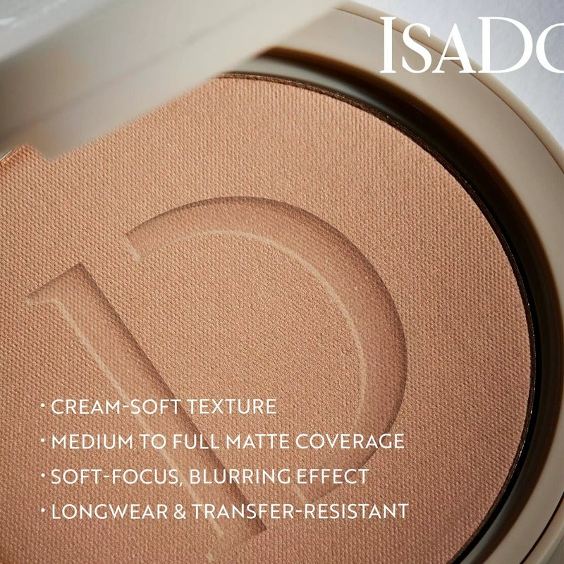 Дълготрайна пудра “Без Компромис“ IsaDora No Compromise Matte Longwear Powder