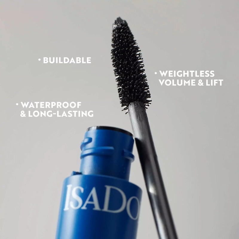 Водоустойчива спирала за удивителен обем Isadora Build Up Mascara Extra Volume Waterproof
