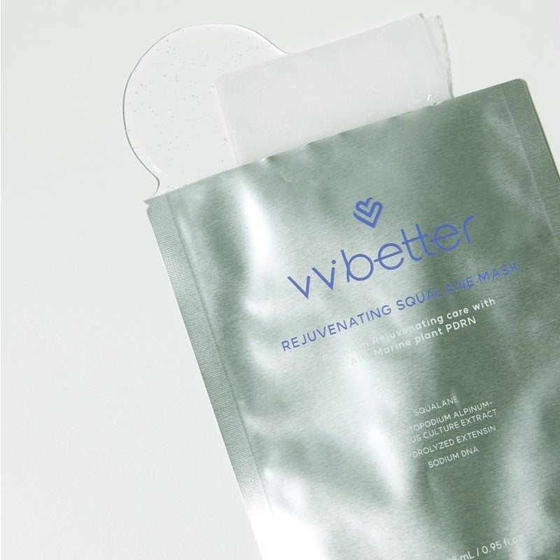 Ревитализираща шийт маска със сквалан VVBETTER Rejuvenating Squalane Mask
