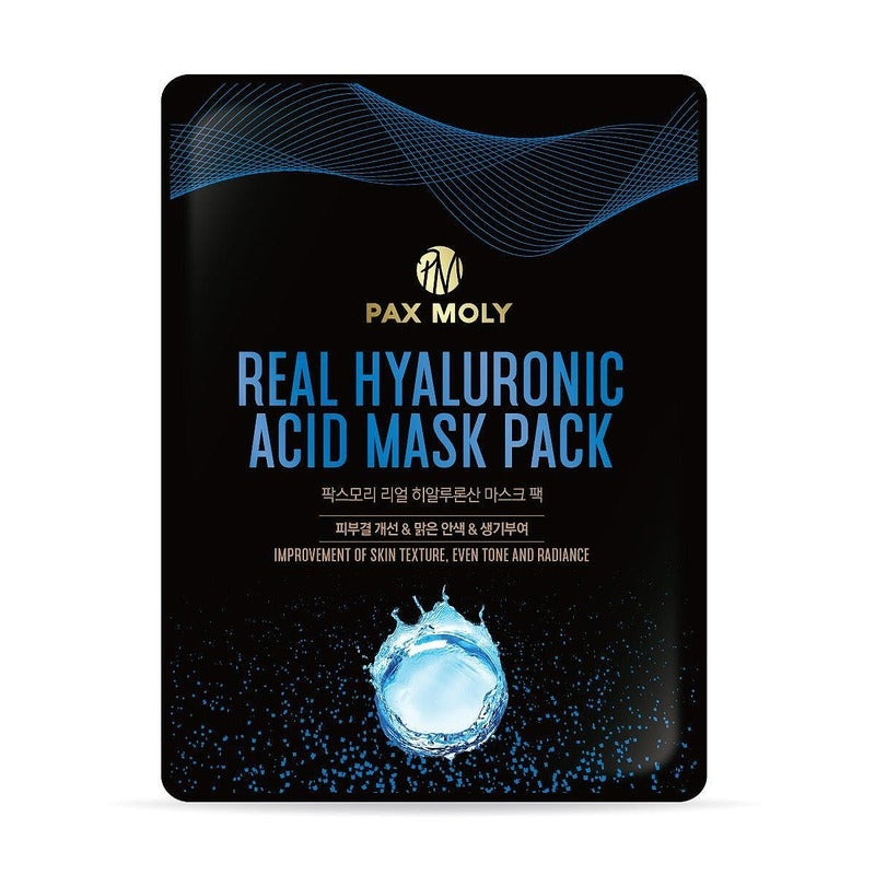 Шийт маска за лице с хиалуронова киселина PAX MOLY Real Hyaluronic Acid Mask Pack