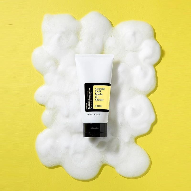 Почистващ гел за лице с муцин от охлюви COSRX Advanced Snail Mucin Gel Cleanser