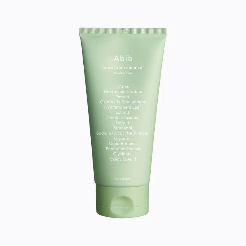 Почистваща пяна за лице с хотуния и салицилова киселина ABIB Acne Foam Cleanser Heartleaf Foam