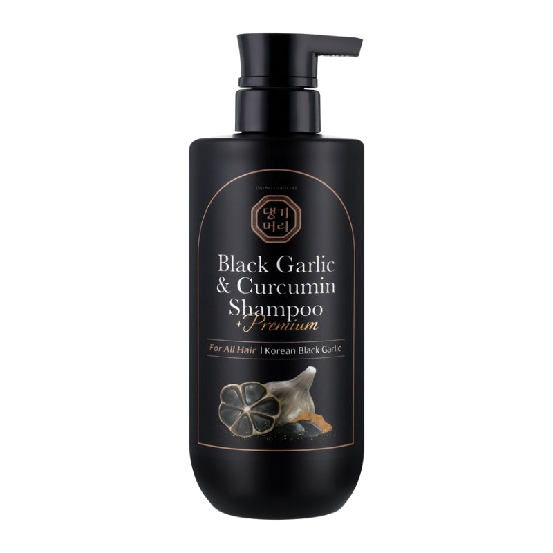 Премиум анти-ейдж шампоан против косопад с Черен чесън и куркумин Doori Black Garlic and Curcumin Shampoo