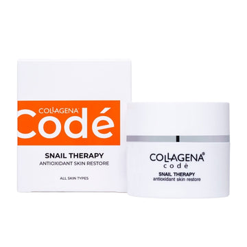 Регенериращ антиоксидантен крем Snail Therapy COLLAGENA Codé