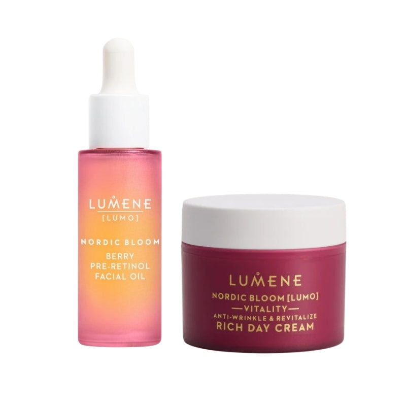 Възстановяващ сет за блясък и сияние Lumene NORDIC BLOOM Lumo