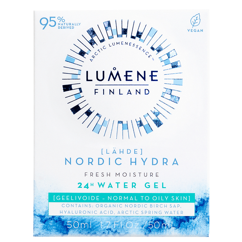 24H Дълбоко хидратиращ аква гел Lumene NORDIC HYDRA Lahde