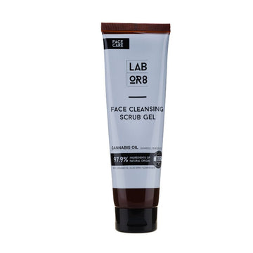 Натурален почистващ скраб за лице с конопено масло Labor8 Hemp Face Cleansing Scrub Gel