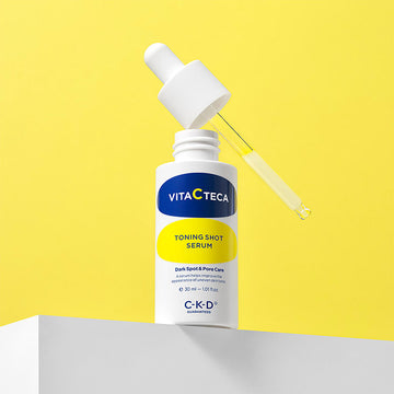 Витамин C-Тека Изсветляващ серум с миклоигли CKD Vita C Teca Toning Shot Serum