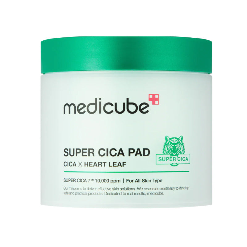 Успокояващи и хидратиращи тонер падове за лице Medicube Super Cica Facial Toner Pads