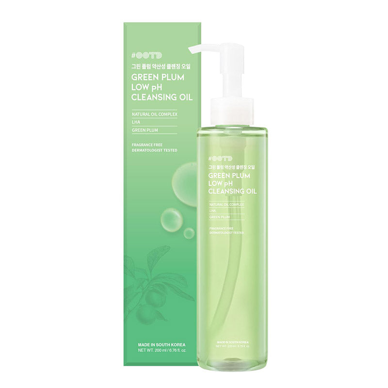 Хипоалергично почистващо олио с ниско PH OOTD Green Plum Low PH Cleansing Oil