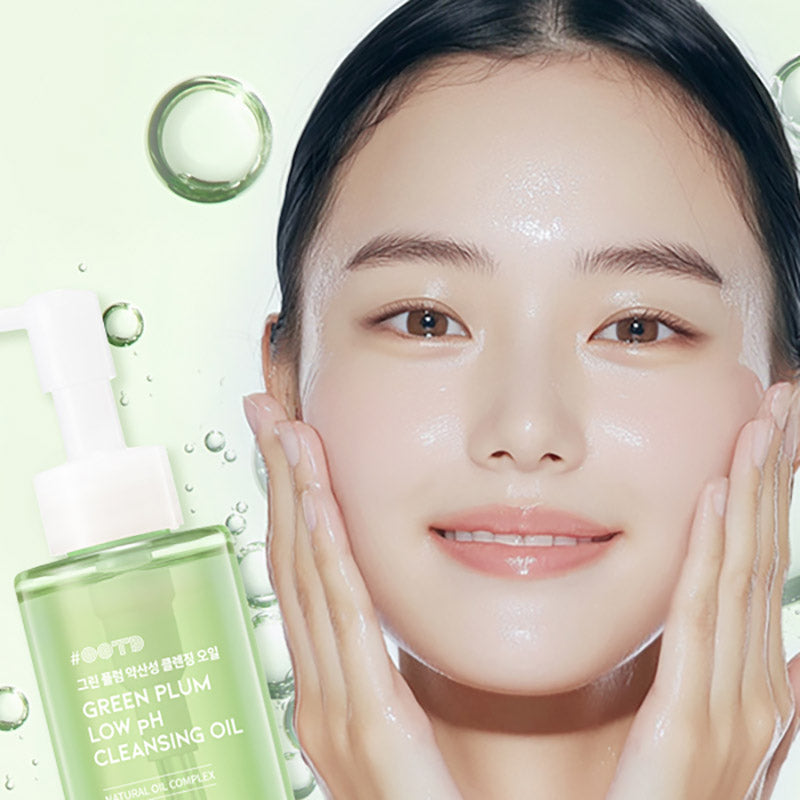 Хипоалергично почистващо олио с ниско PH OOTD Green Plum Low PH Cleansing Oil