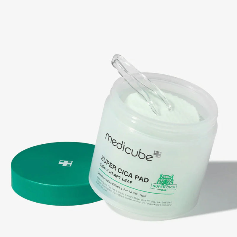 Успокояващи и хидратиращи тонер падове за лице Medicube Super Cica Facial Toner Pads