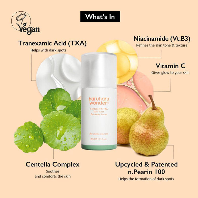 Серум за лице против тъмни петна Haruharu Wonder 4% TXA Dark Spot Go Away Serum