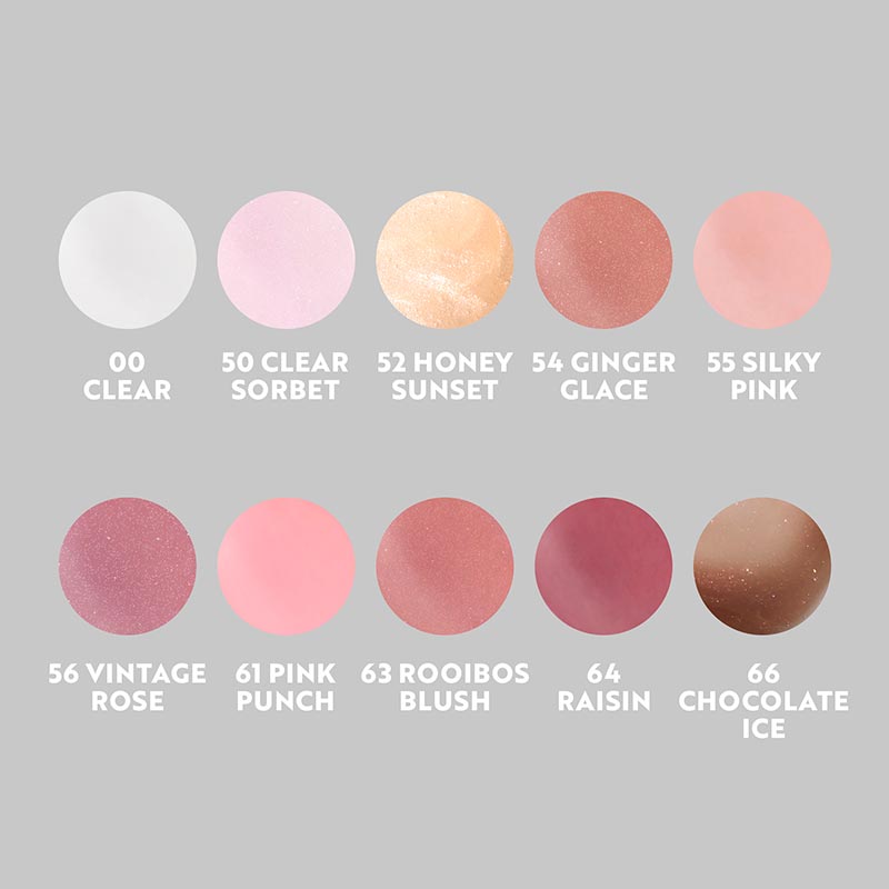 Гланц за обем с хидратираща и подхранваща формула IsaDora Glossy Lip Treat