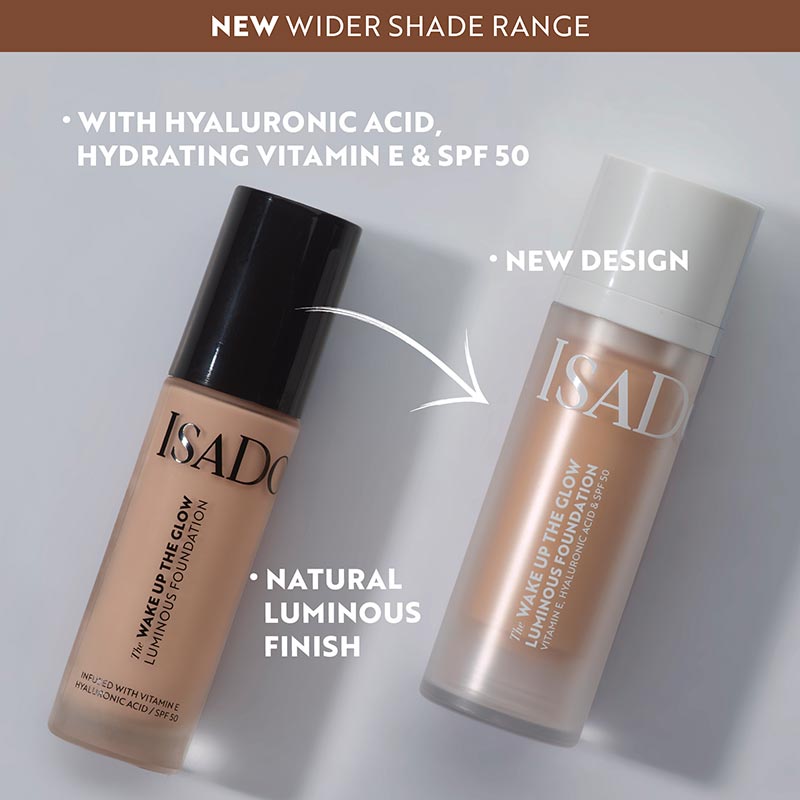 Хидратиращ фон дьо тен с SPF50 IsaDora Wake Up the Glow Luminous Foundation
