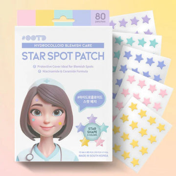 Хидроколоидни стикери против акне с Ниацинамид OOTD Star Spot Patch