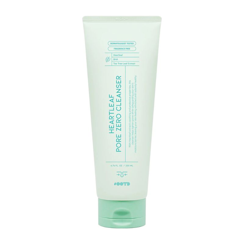 Почистваща пяна за лице с Чаено дърво OOTD Heartleaf Pore Zero Cleanser