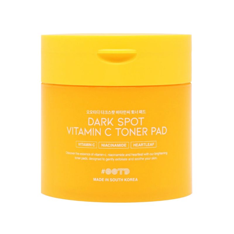 Тонер падове с Витамин С против пигментни петна и неравномерен тен OOTD Dark Spot Vitamin C Toner Pad