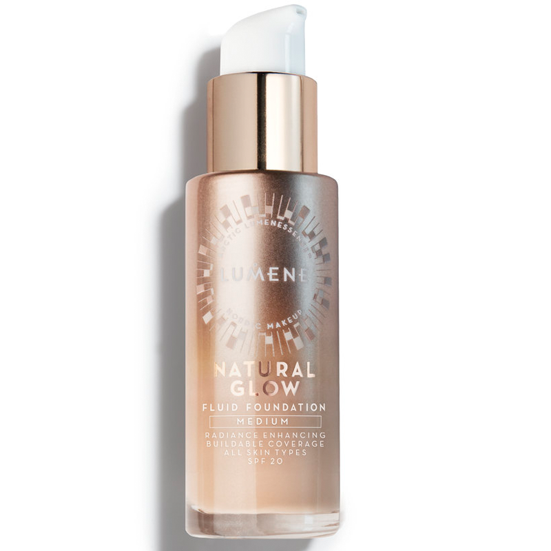 Vegan Флуид Фон дьо тен "Сияйно съвършенство" SPF 20 Lumene Glow Fluid Foundation