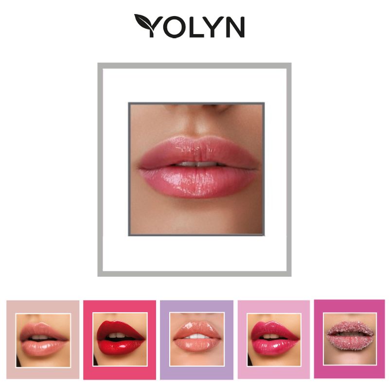 Нощна маска-терапия за устни с пептиди YOLYN LAB Lip Mask