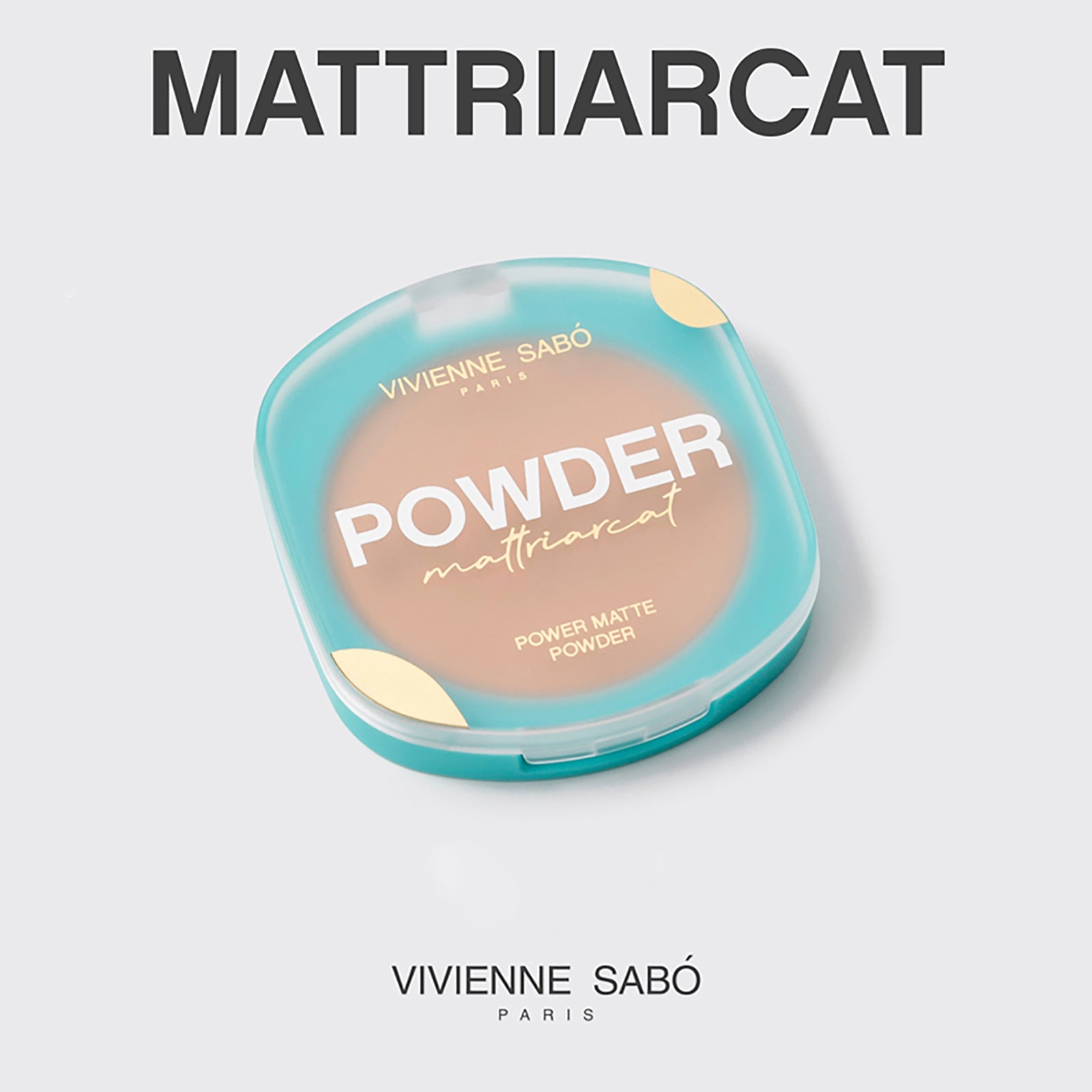 Компактна матираща пудра Mattriarcat Vivienne Sabo Power Matte Powder