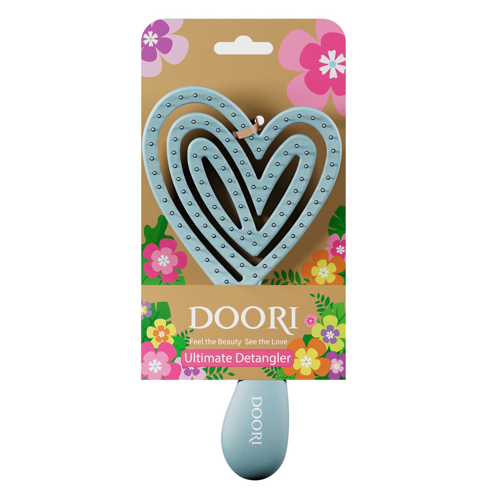 Четка за коса "Споделено сърце" Doori Cosmetics