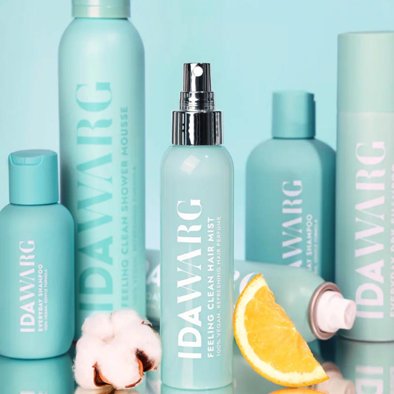 Мист-парфюм за коса ПЛОДОВЕ НА ИЗКУШЕНИЕТО IDA WARG Feeling Clean Hair Mist Perfume