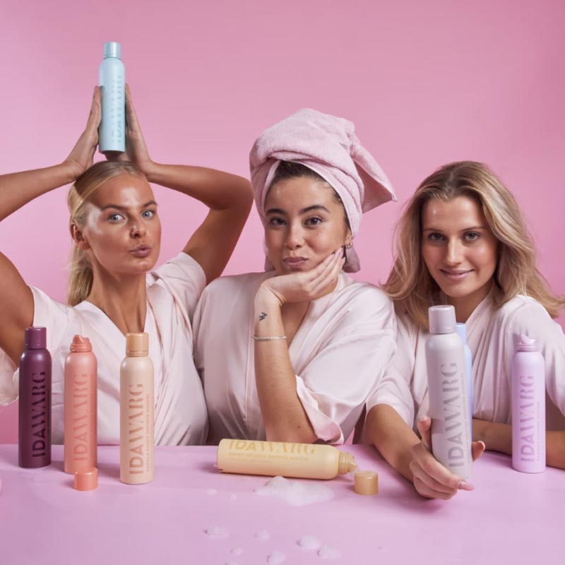 Витализираща мус-пяна СЛЪНЧЕВА ФЕЕРИЯ IDA WARG Vitalizing Shower Mousse