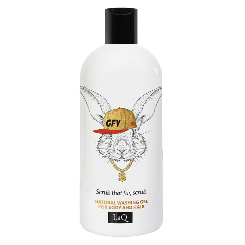 Душ гел за коса и тяло LaQ Music Purifies Rabbit