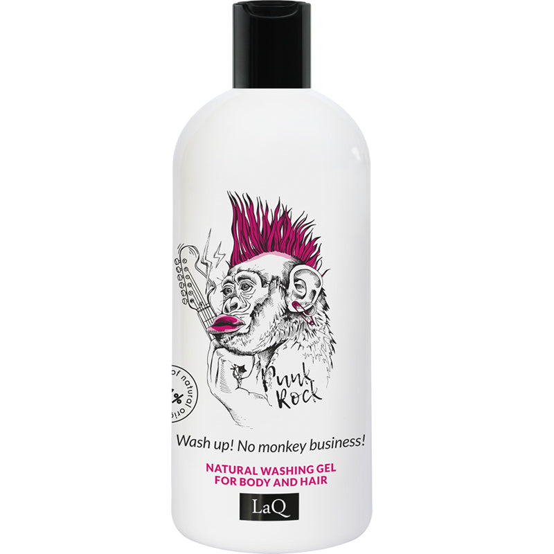 Душ гел за коса и тяло LaQ Music Purifies Monkey