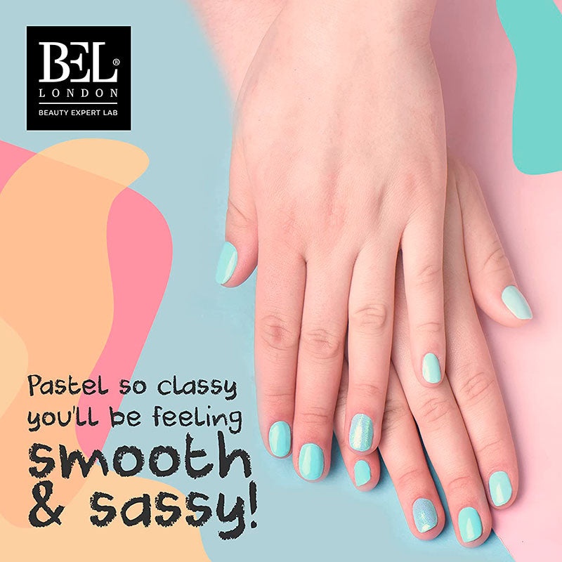 Комплект 6 броя лакове за нокти BEL LONDON The Pastels