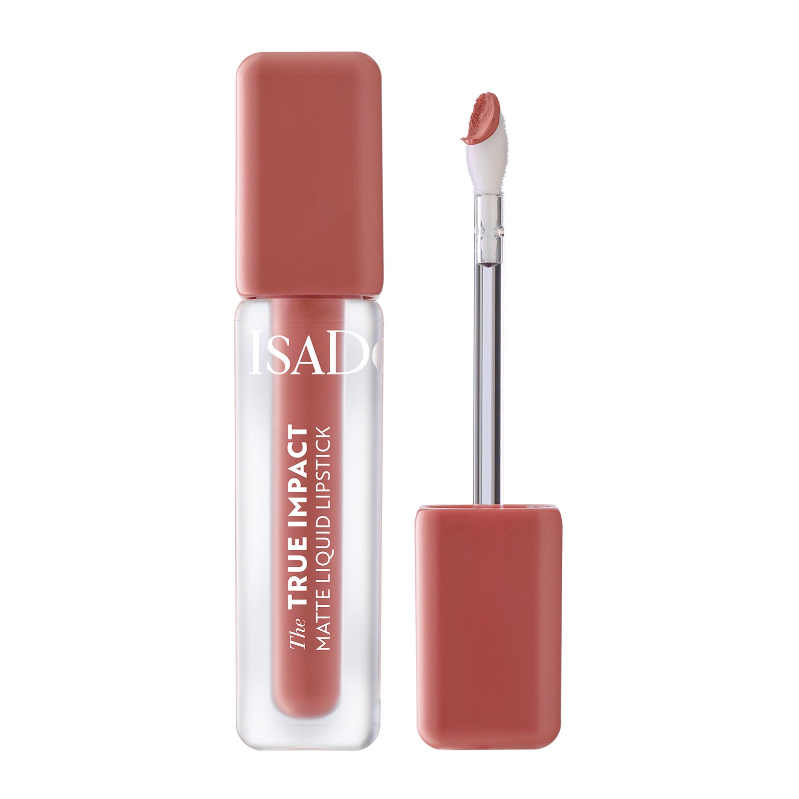 Високопокривно матиращо течно червило с интензивен цвят IsaDora The True Impact Matte Liquid Lipstick
