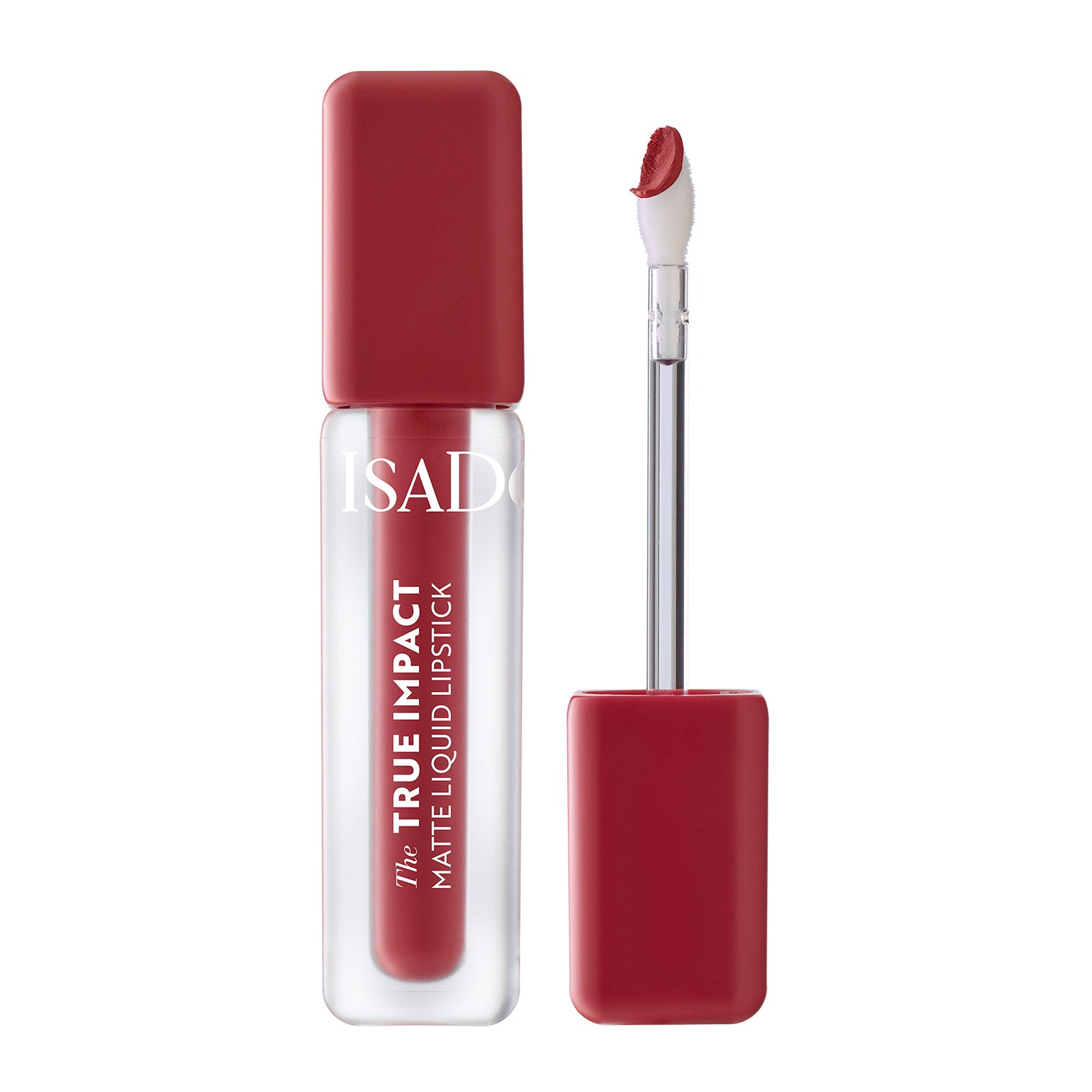 Високопокривно матиращо течно червило с интензивен цвят IsaDora The True Impact Matte Liquid Lipstick