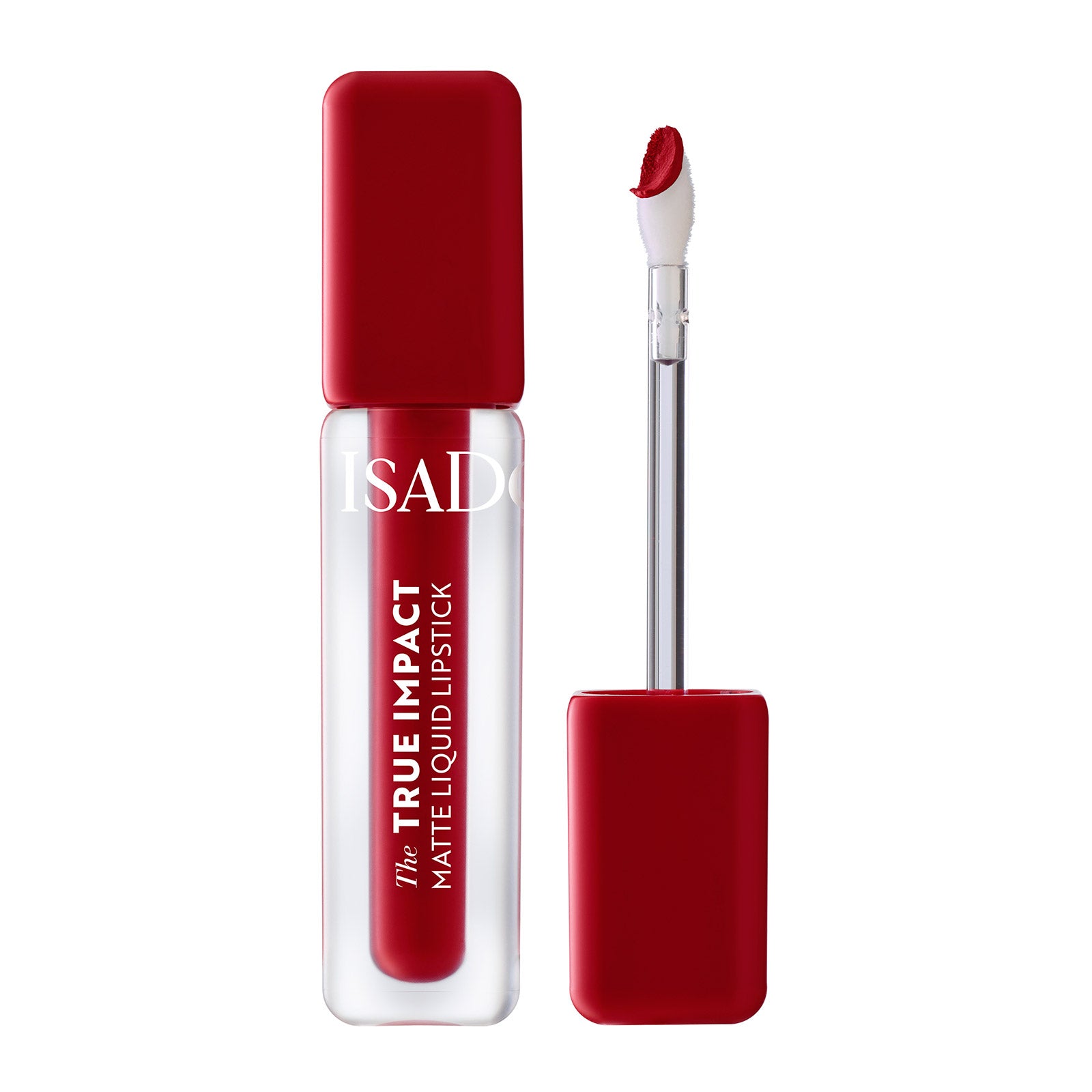 Високопокривно матиращо течно червило с интензивен цвят IsaDora The True Impact Matte Liquid Lipstick